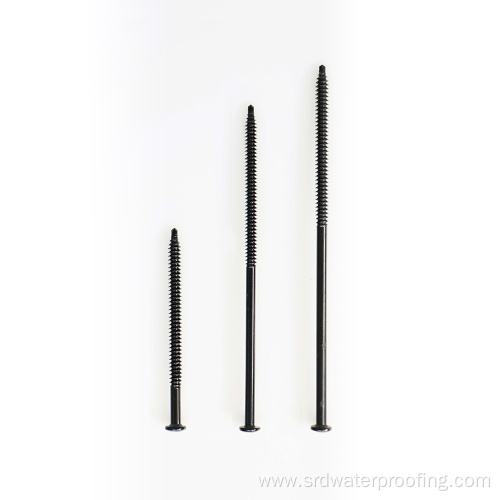 black fastener Roofing screw length screws